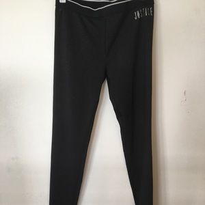 justice black leggings